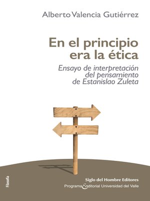 cover image of En el principio era la ética